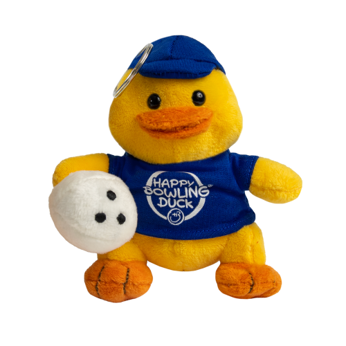 Happy Bowling Duck - Schlüsselanhänger 15 cm – Einzelansicht